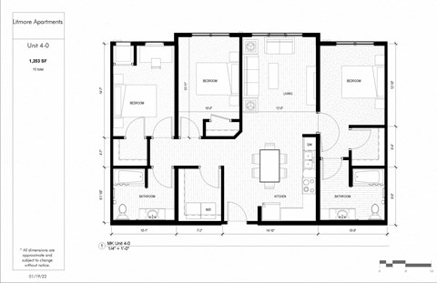 Litmore Apartments Floor plan
